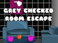 Jeu Grey Checked Room Escape