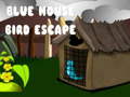 Game Blue house bird escape