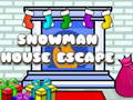 Jeu Snowman House Escape