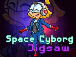 Jeu Puzzle de cyborgs de l'espace 
