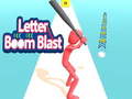 Jeu Letter Boom Blast