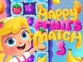 Jeu Happy Fruits Match3