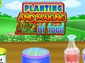 Game Planting and Making Of Food