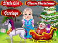 Game Little Girl Clean Christmas Carriage