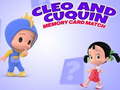 Jeu Cleo and Cuquin Memory Card Match