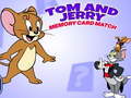 Jeu Tom and Jerry Memory Card Match