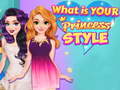 Game What Is Your Princess Style