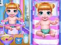 Game Princess New Born Twins Baby Care