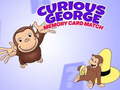 Game Curious George Memory Card Match