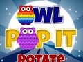 Game Owl Pop It Rotate