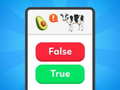 Game True False - Quiz