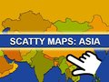 Jeu Scatty Maps: Asia
