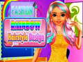 Game Fashion Rainbow Hairstyle Design