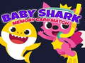 Jeu Baby Shark Memory Card Match