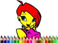 Jeu Back To School Winks Coloring Book