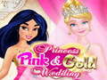 Game Princess Pink And Gold Wedding