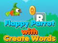 Game Flappy Parrot with Create Words