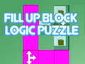 Jeu Fill Up Block Logic Puzzle