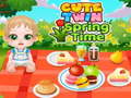 Game Cute Twin Spring Time