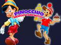Jeu Pinocchio Memory card Match 