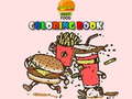 Game Fast Food Coloring Book