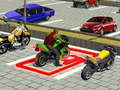 Game Superhero City Bike Parking Game 3D