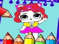 Game Coloring Dolls Book