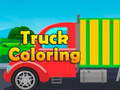 Jeu Truck Coloring