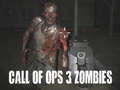 Jeu Call of Ops 3 Zombies