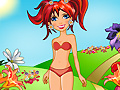 Jeu Flower of Spring Dress Up