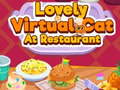 Game Lovely Virtual Cat At Restaurant