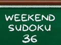 Jeu Weekend Sudoku 36