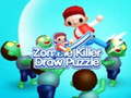 Game Zombie Killer Draw Puzzle 