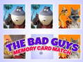 Game The Bad Guys Memory Card Match