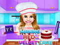 Jeu Making Red Velvet Cake