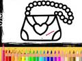 Game Girls Bag Coloring Book