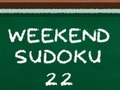Jeu Weekend Sudoku 22 