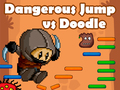 Jeu Dangerous Jump vs Doodle Jump