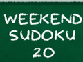 Jeu Weekend Sudoku 20