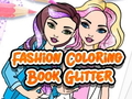 Game Fashion Coloring Book Glitter