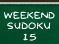 Jeu Weekend Sudoku 15