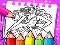 Game Barbie Coloring Book 