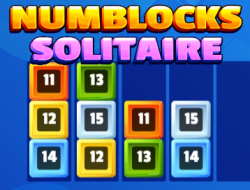 Jeu Numblocks solitaire