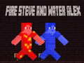 Jeu Fire Steve and Water Alex