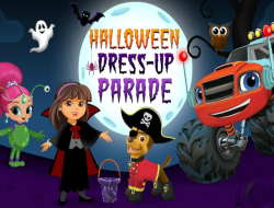 Jeu Nick jr. Défilé d'habillage d'Halloween .