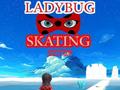 Jeu Ladybug Skating Sky Up 