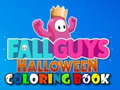 Game Fall Guys Halloween Coloring Book