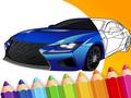 Game Japanese Luxury Cars Coloring Book 