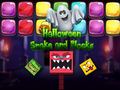 Game Halloween Snake and Blocks