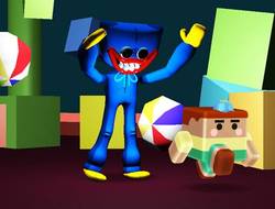 Jeu Échapper au monstre bleu 
